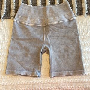 NUX Light Purple Spandex Shorts Size S